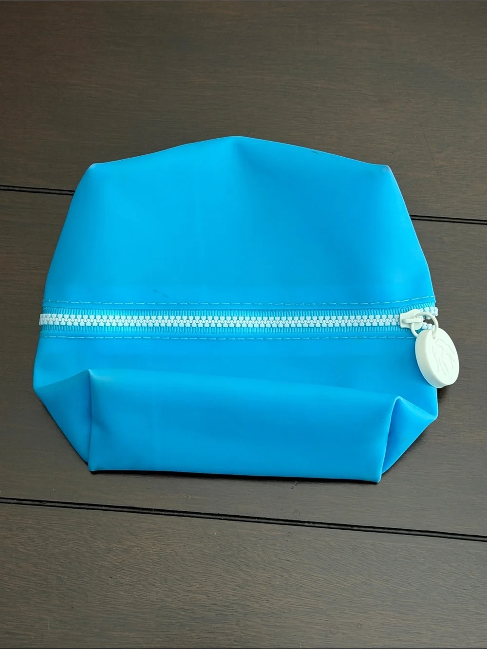 Drunk Elephant Neon Yellow & Aqua Blue Bag Set